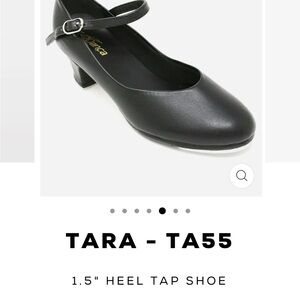 So Danca Tara TA55‎ shoes black 1.5” heels
